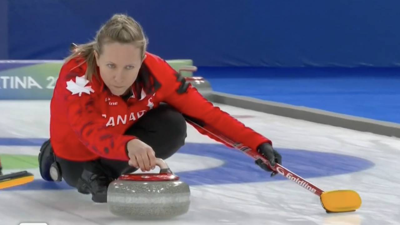 Canada’s Homan livid for having shot removed for double touch